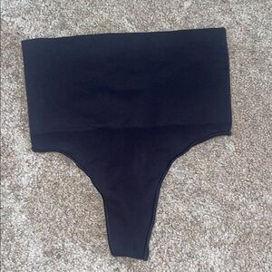 SKIMS Black Shapewear Thong